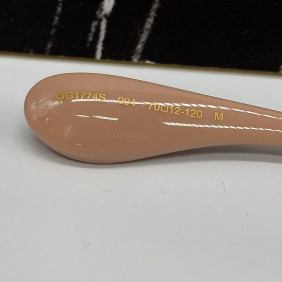 NEW GG1774S 004 GUCCI PINK MIRROR MASK UNISEX GUCCI SUNGLASSES - Picture 10 of 12